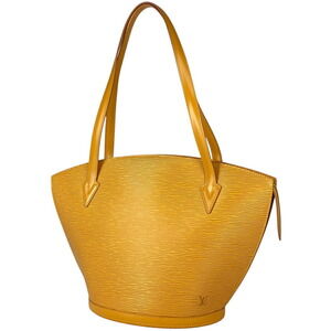 Louis Vuitton Saint Jacques Shopping Shoulder Bag Tote Epi Tassili Yellow